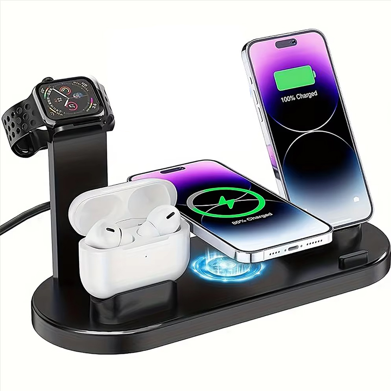 Wireless Charger Watch - 7 in 1 Wireless Charger Stand
