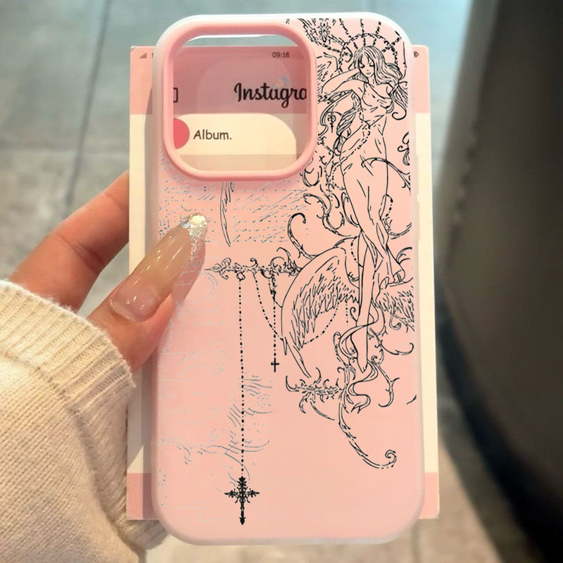 Gothic Style Angel Cross Line  - Samsung Galaxy A55 ulasan dan harga