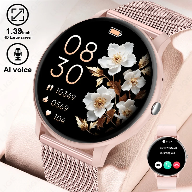 LIGE Bluetooth Call Smart Watc - Smartwatch Custom ulasan dan harga
