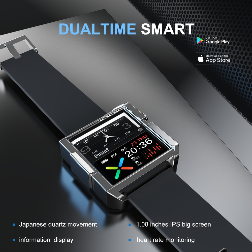 T9 Hybrid Smartwatch Heart Rat - Smartwatch Custom ulasan dan harga