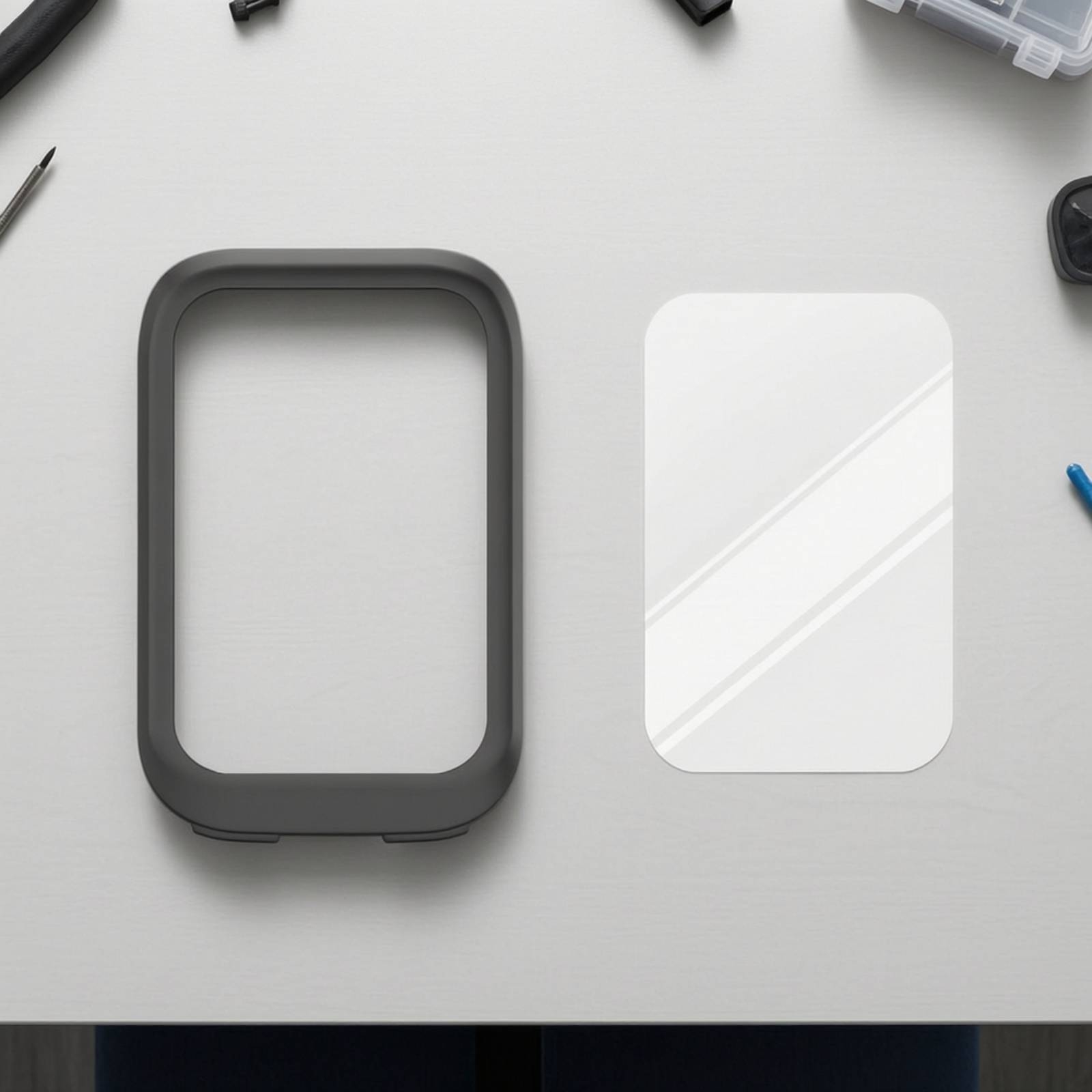 Silicone Case with Screen Prot - Screen Protector Film ulasan dan harga
