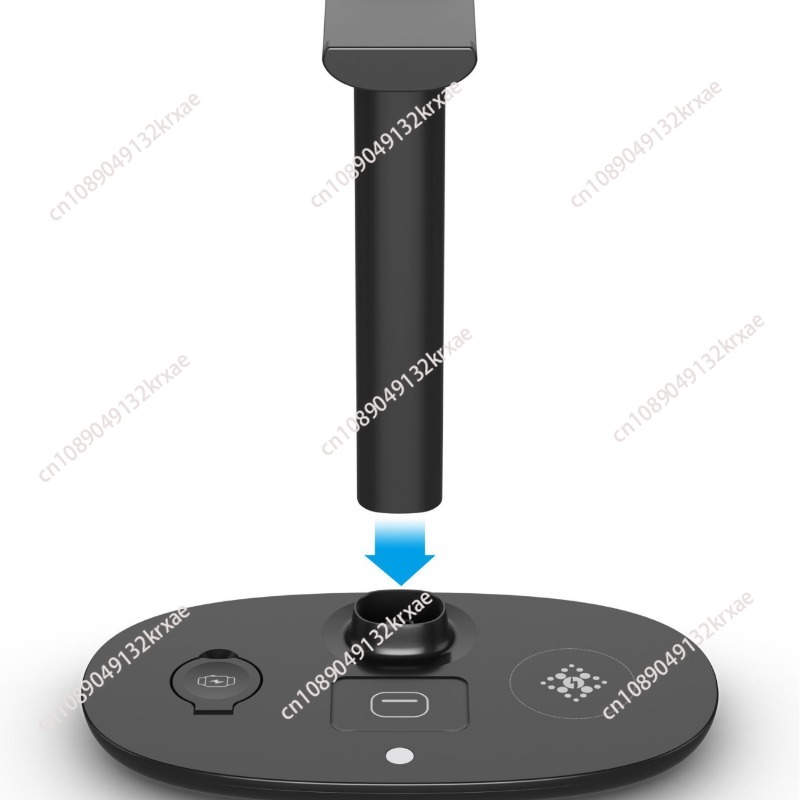 4In1 Headphones Stand For Airp - Wireless Charger Watch ulasan dan harga