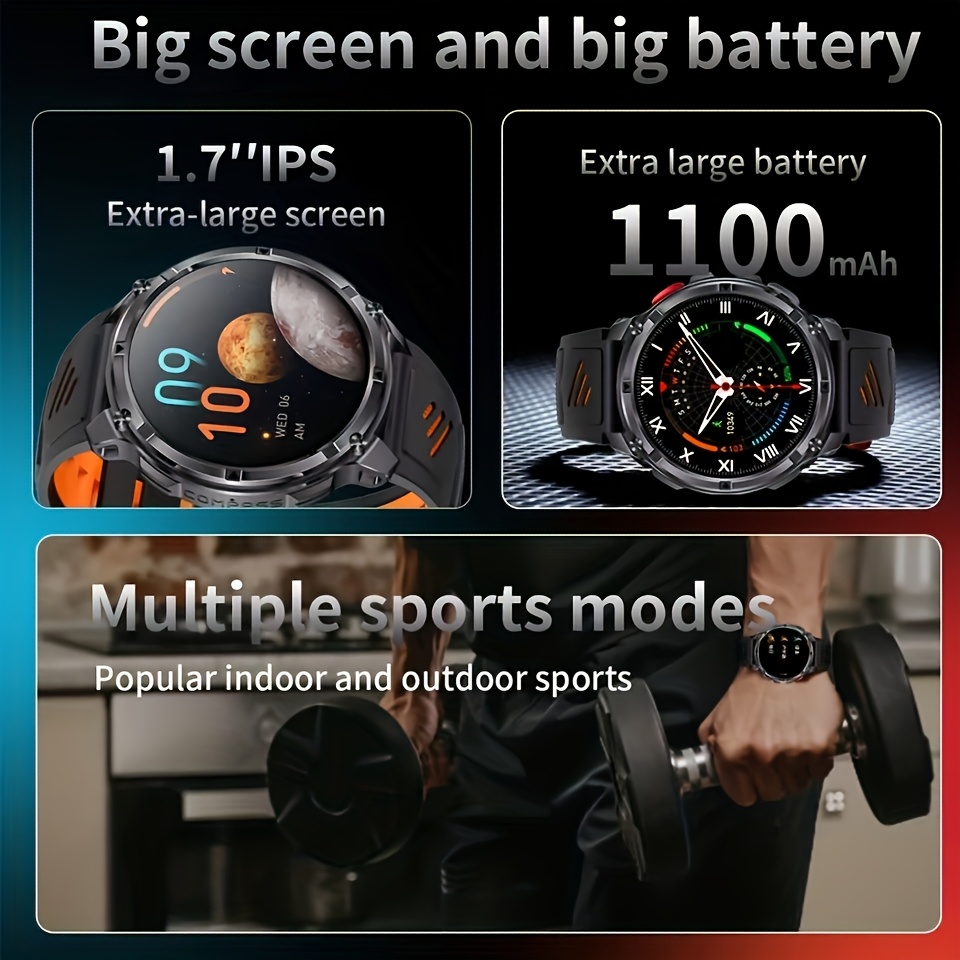 New T-REX3 Ultra 1100mAh Batte - Smartwatch Custom ulasan dan harga