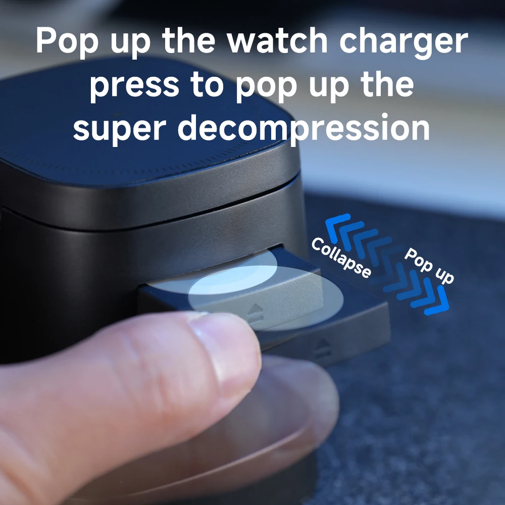 Magnetic 3 in 1 Wireless Charg - Wireless Charger Watch ulasan dan harga