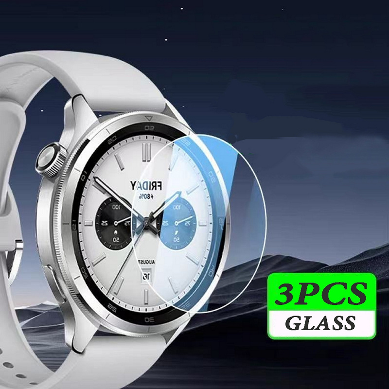 3pcs Tempered Glass Films For  - Xiaomi Smartwatch S4 Accessories ulasan dan harga