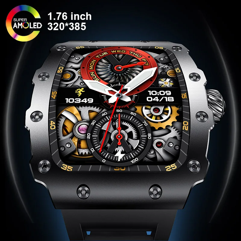 New Trend Smart Watch 1.76 inc - Smartwatch Custom ulasan dan harga