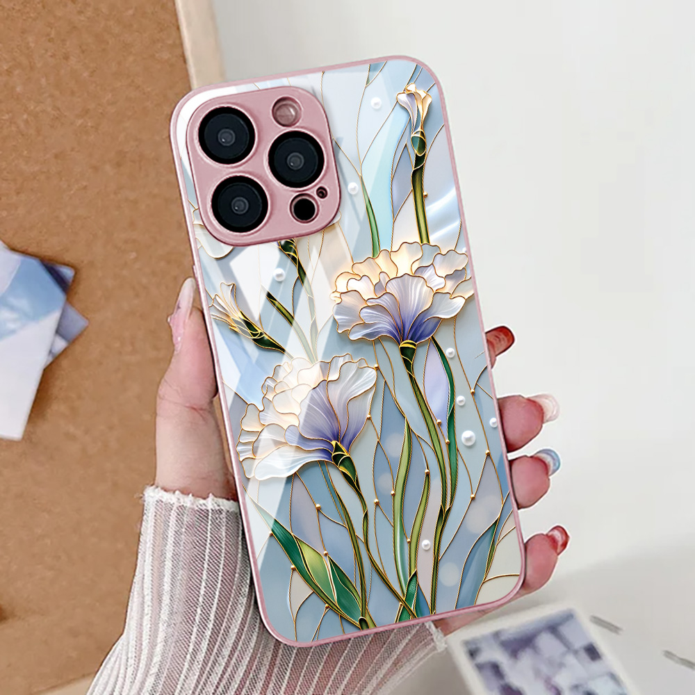 Lotus Flower Phone Case For iP - Screen Protector Film ulasan dan harga