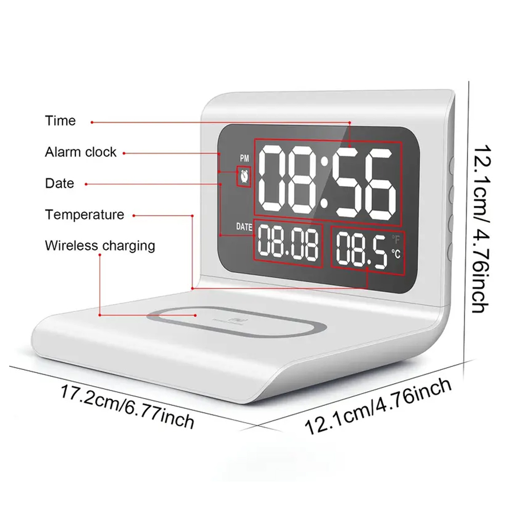 Fast Wireless Charger Pad Stan - Wireless Charger Watch ulasan dan harga