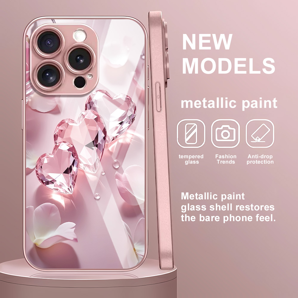 Pink Butterfly Tempered Glass  - Screen Protector Film ulasan dan harga