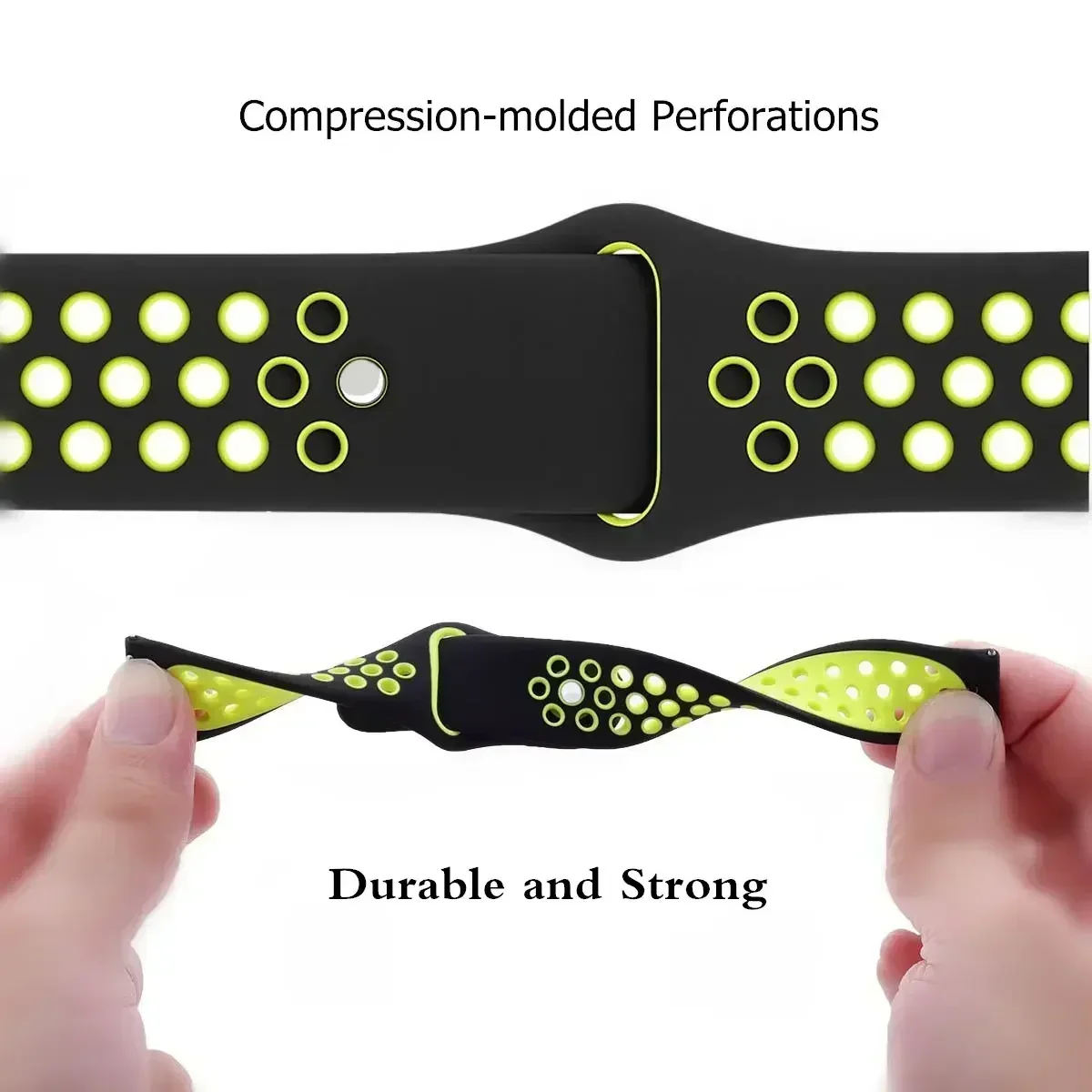 20mm 22mm Breathable Replaceme - Motorola Smartwatch Accessories ulasan dan harga