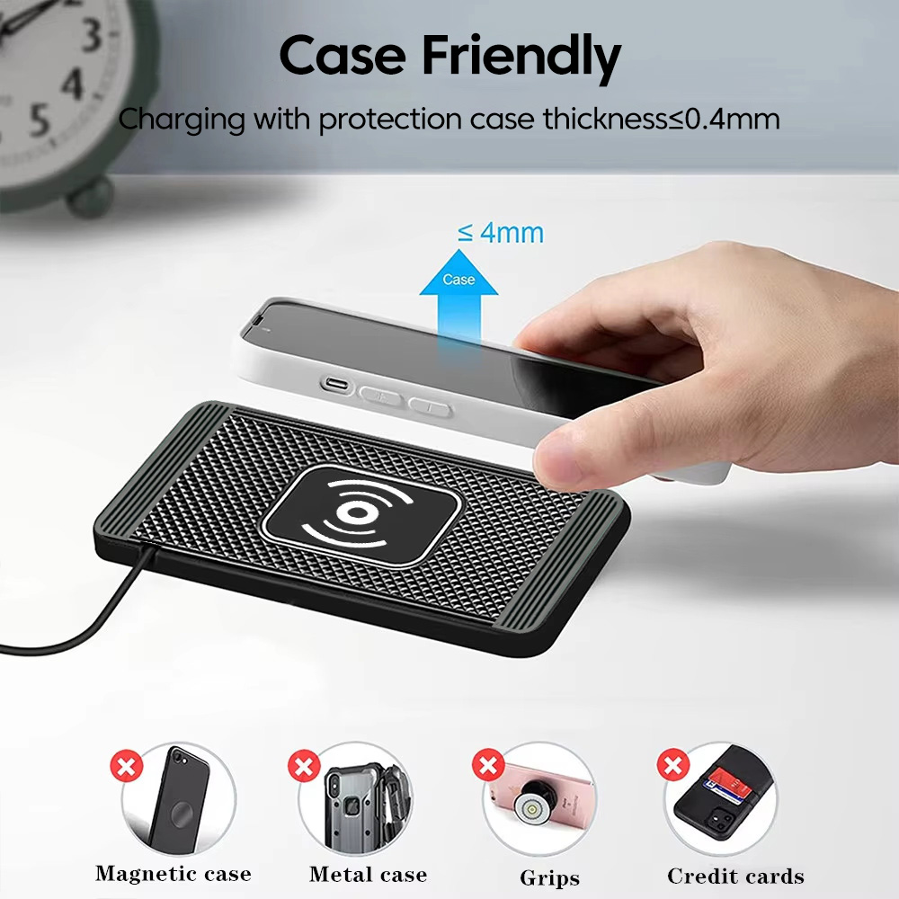 15w Wireless Charger Car Anti- - Wireless Charger Watch ulasan dan harga